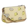 COACH Nolita Coated Canvas One Shoulder Handbag Small Women's Yellow Green CAL26-SVXUC