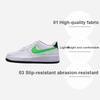 New Nike Air Force 1 GS White Green Strike FV5948-106