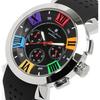 Salvatore Marra Watch Italian Brand 3D Index SM14102 (Black Multi)