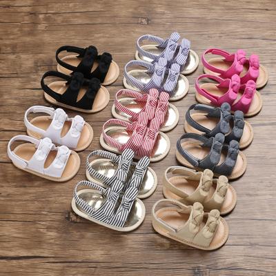 Baby Shoes Toddler Shoes Summer 0-1 Years Old Baby Cotton Soft Bottom Baby Shoes Sandals