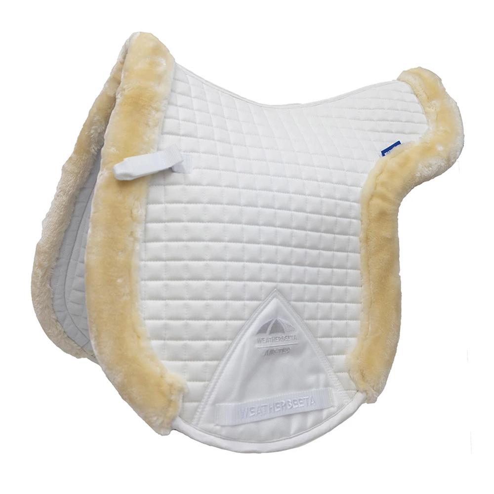 Weatherbeeta Prime Air-Tec Comfy Fleece Faux Fur Trim Horse Numnah