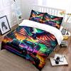 Eagle Truck USA Flag Bedding Bedding Duvet Cover Set Duvet Cover Pillowcases (1 * Duvet Cover 2 * Pillowcases, without duvet insert)