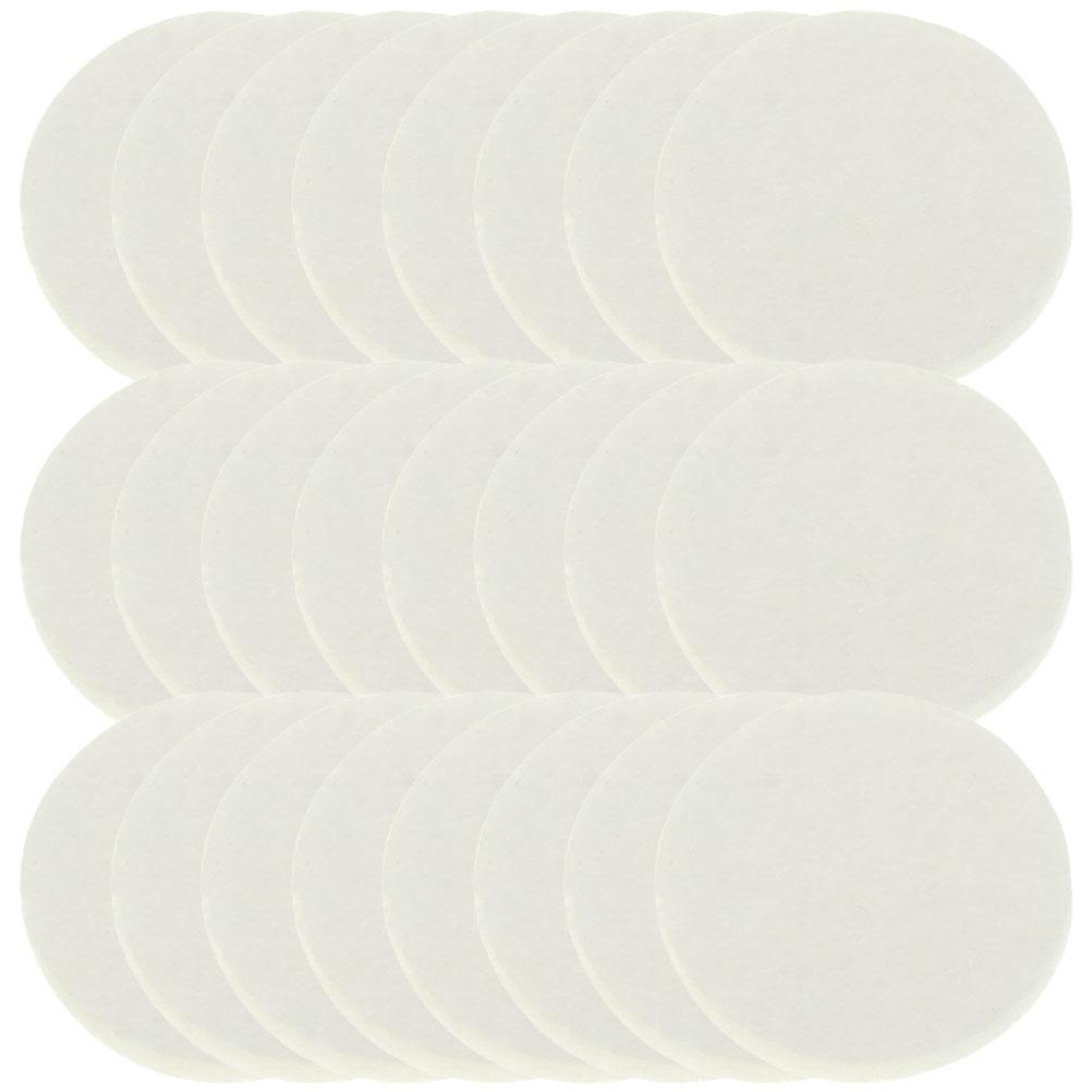

100 Pcs Round Household Cotton Sheet Air Freshener Diffuser Aroma Locket Refill Pad Aromatherapy Necklace Pads белый