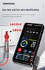 ANENG Smart Voice Multimeter with Touchscreen & Color Display for Electricians - Model 615/617