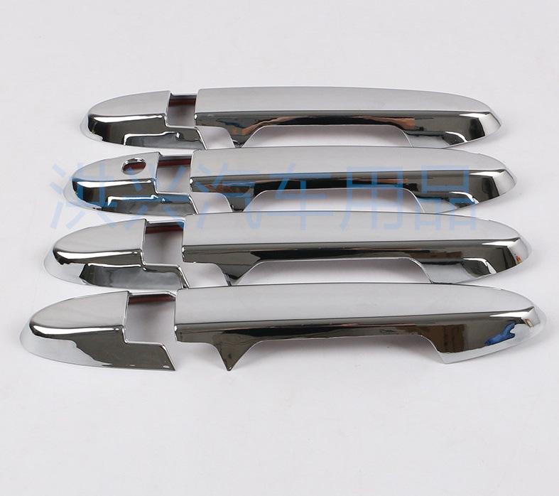 Durable Electroplated Bright Black Carbon Fiber Car Door Handles