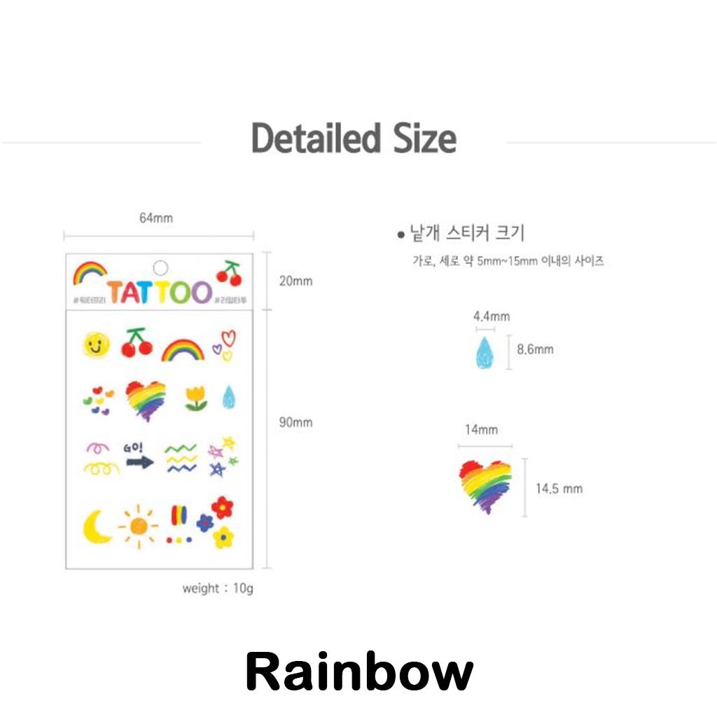 Petit Fancy Tattoo Sticker (23 Options)