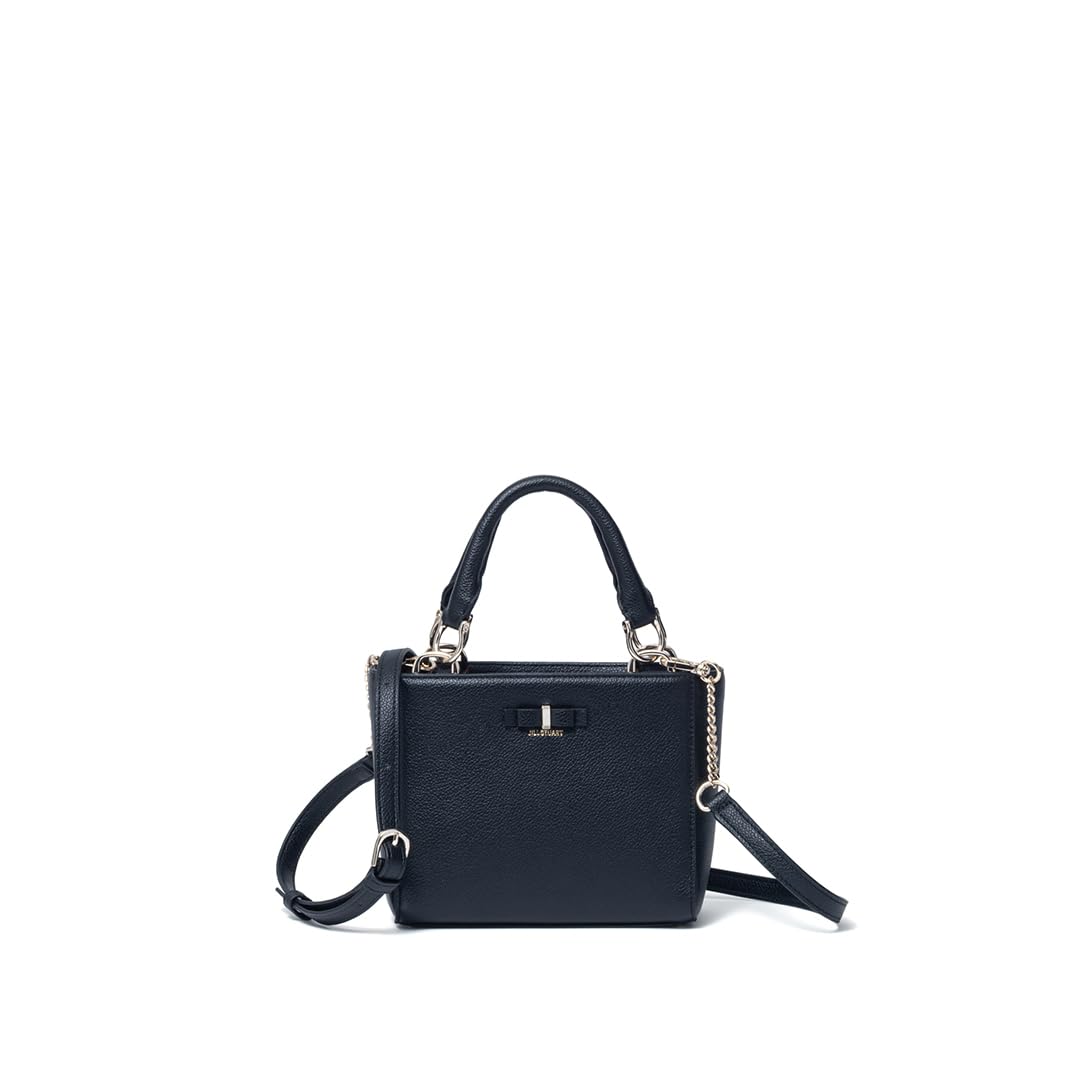 

Handbag Ribbon Elegant Mini Size with Chain Long Shoulder Strap JSLH6AH2 [Jill Stuart] 2-Way [Misty] Women s чёрный