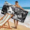 Gaga Print Strandtuch, Großes Weiches Schnelltrocknendes Handtuch für Strand Camping Schwimmen