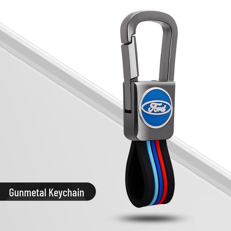 2018 Ford Taurus, Mustang, Raptor, F150, Explorer Key Case - Metal Shell with Buckle