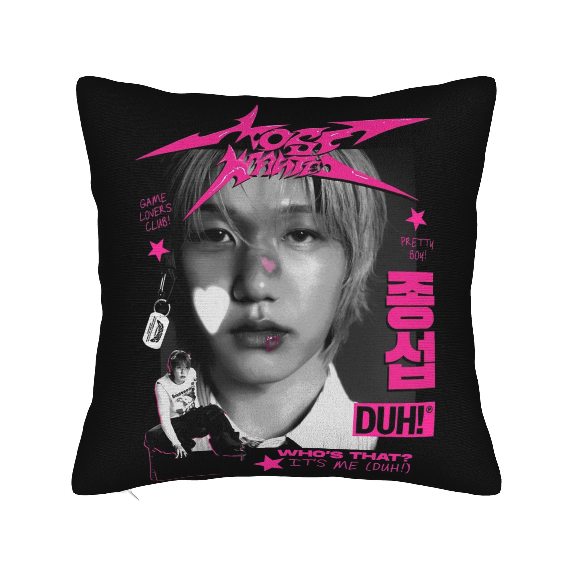 PHarmony Intak Korean Group KPop Pillowcase Doublesided Printing Polyester Cushion Cover Decorative  Pillow Case Cover 30x30cm 12x12in