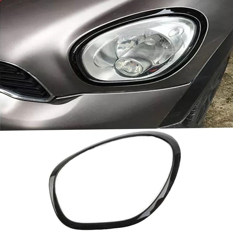 For MINI Cooper R60 Countryman S ALL4 11-16 Chrome Headlight Ring Bezel Trim Surround Cover Left Right 51139801573 51139801574
