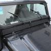 For Land Rover Defender 90 110 130 2004-2018 Aluminum alloy Black Car Front Windshield Lower Trim Panel Sticker  Car Accessories