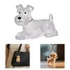 Dog Keychain Pet Hair Container Accessories Charm Memorial Storage Box