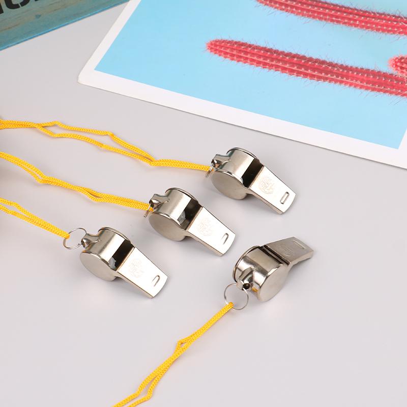 Metalowy Gwizdek Sędziowski Sportowy Gwizdki Ze Stali Nierdzewnej Narzędzia Treningowe