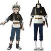 Black Five-Leaf Clover Cos Costume for the Magical Boy Noah Stara Asta Cosplay Anime Costume Halloween