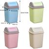 Plastic Swing Lid Classified Bin Home Office Rubbish Waste Dustbin Garbage Container Wastebasket Trash Can with Cover