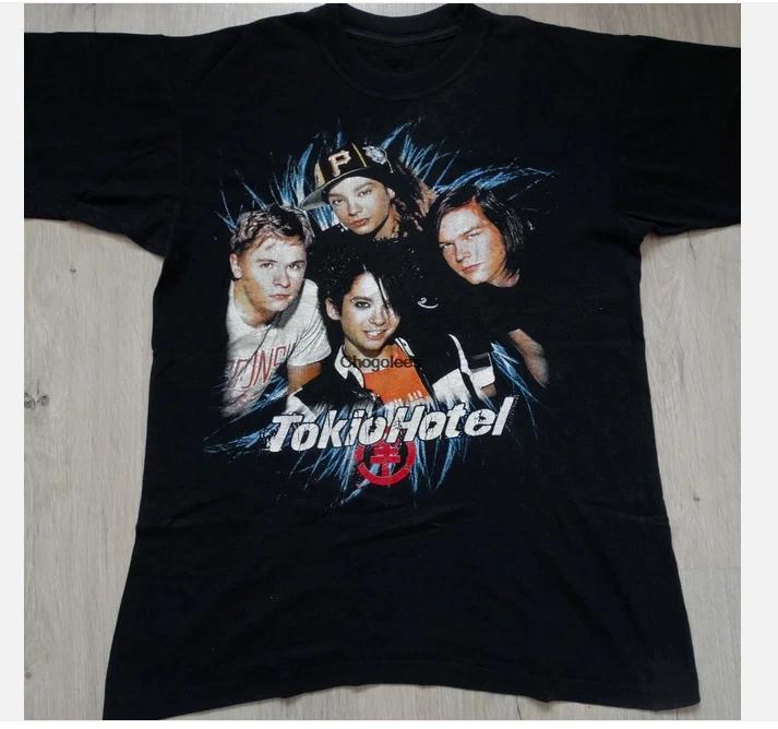 Футболка с коротким рукавом для членов отеля Tokio Hotel, хлопковая. 3XL