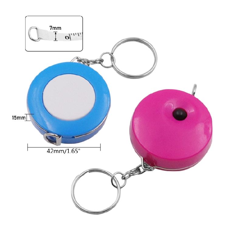 Soft Tape Measure Retractable Body Tape Measure Easy Carry Measure Keychains Mini