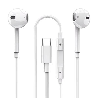 Écouteurs Filaire Numériques Type-C Tous Compatibles Pour Téléphones Portables à Interface Type-C Musique Stéréo 9D HiFi Avec Microphone HD Casque Intra-auriculaire Pour Samsung