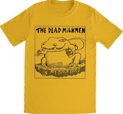 HOT NEW The Dead Milkmen Band Rock T-shirt Yellow Unisex Tee S To 5Xl Unisex T-Shirt