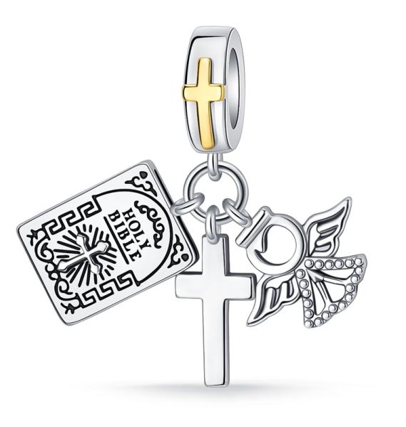 New Copper Angel Wing Charms Heart Bird Pig Pendants Fit Original Bracelets Necklaces Womens Fine Diy Jewelry Gifts