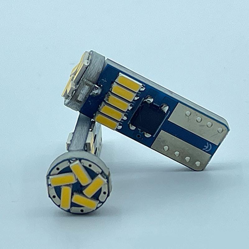 10 szt. Żarówka LED T10/W5W Chip 3030 Bezbłędna Canbus Super Jasna Oświetlenie Wnętrza Samochodu Tablicy Rejestracyjnej Kierunkowskaz Boczny