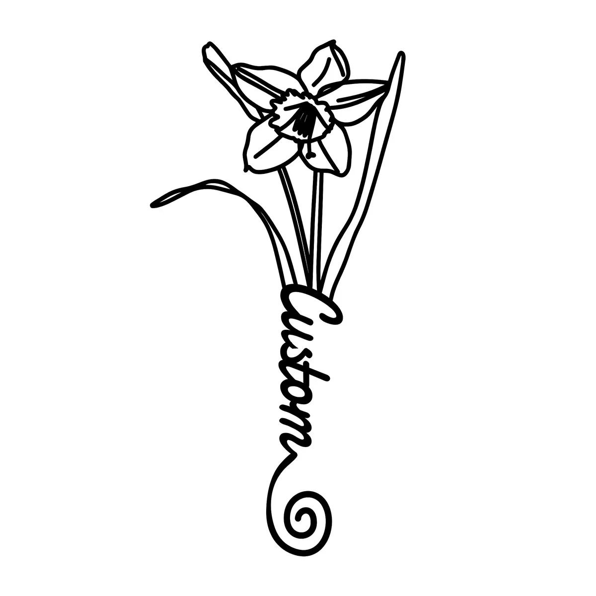 

Metal Bookmark Vintage Tinplate Craft, Gift for Book Lovers Teacher Appreciation, Unique Daffodil Page Marker