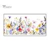 Adesivo statico floreale colorato bifacciale, adesivo con fiori impermeabili, adesivi primaverili per finestre in vetro, porte, casa, ufficio