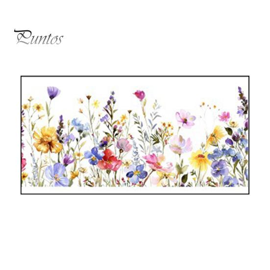 Adesivo statico floreale colorato bifacciale, adesivo con fiori impermeabili, adesivi primaverili per finestre in vetro, porte, casa, ufficio