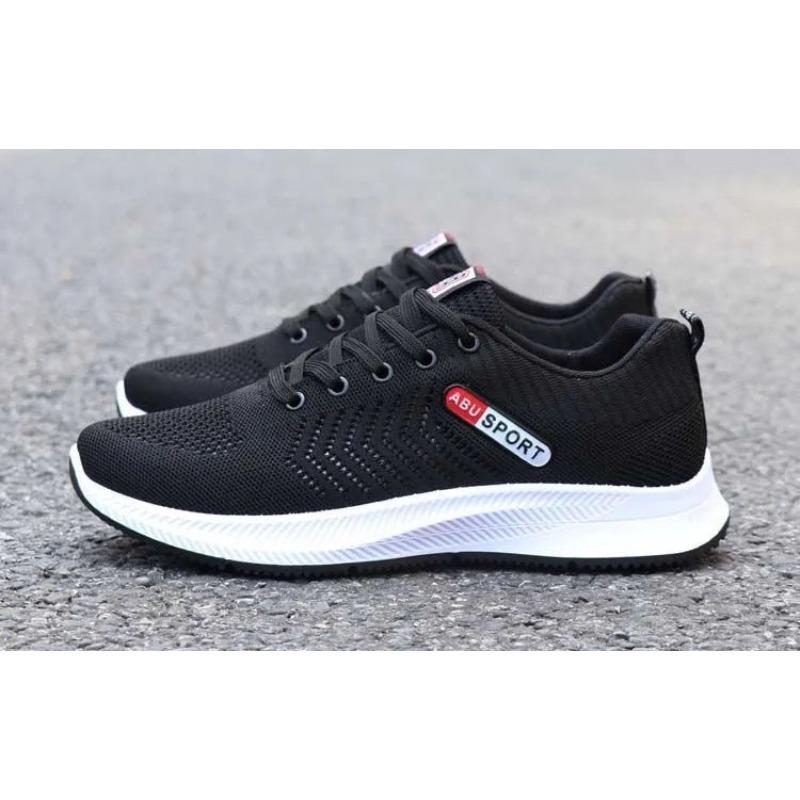 Spring New Arrival Men's Shoes – Fly-Knit Breathable Casual Sneakers, Comfortable Athletic Shoes for Middle-Aged & Elderly Men