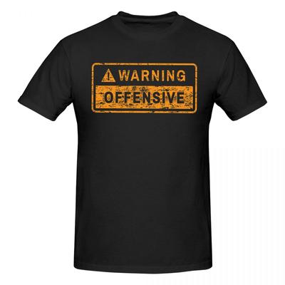 Unisex Warning Offensive Vintage T Shirt Vintage Big Size Oneck Cotton Sleeve Custom Unisex Clothing