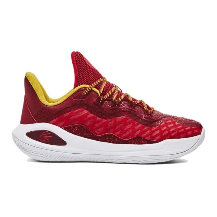 Bruce Lee X Curry Brand Curry Flow 11 GS Fire Kids Sneakers Red Cardinal 3027577-600