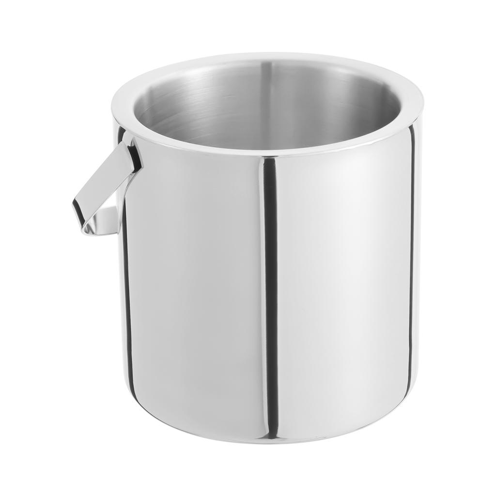 Outdoor Insulated Ice Bucket Stainless Double-Wall With Lid and Ice Tong 1300ML