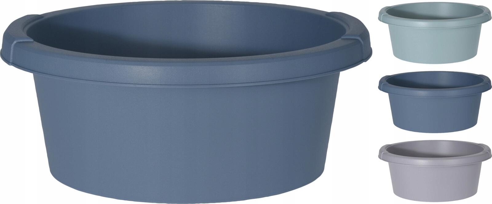 Bassin de Lavage en Plastique, Rond Universel, 1 pièce 32x13cm / 6 L