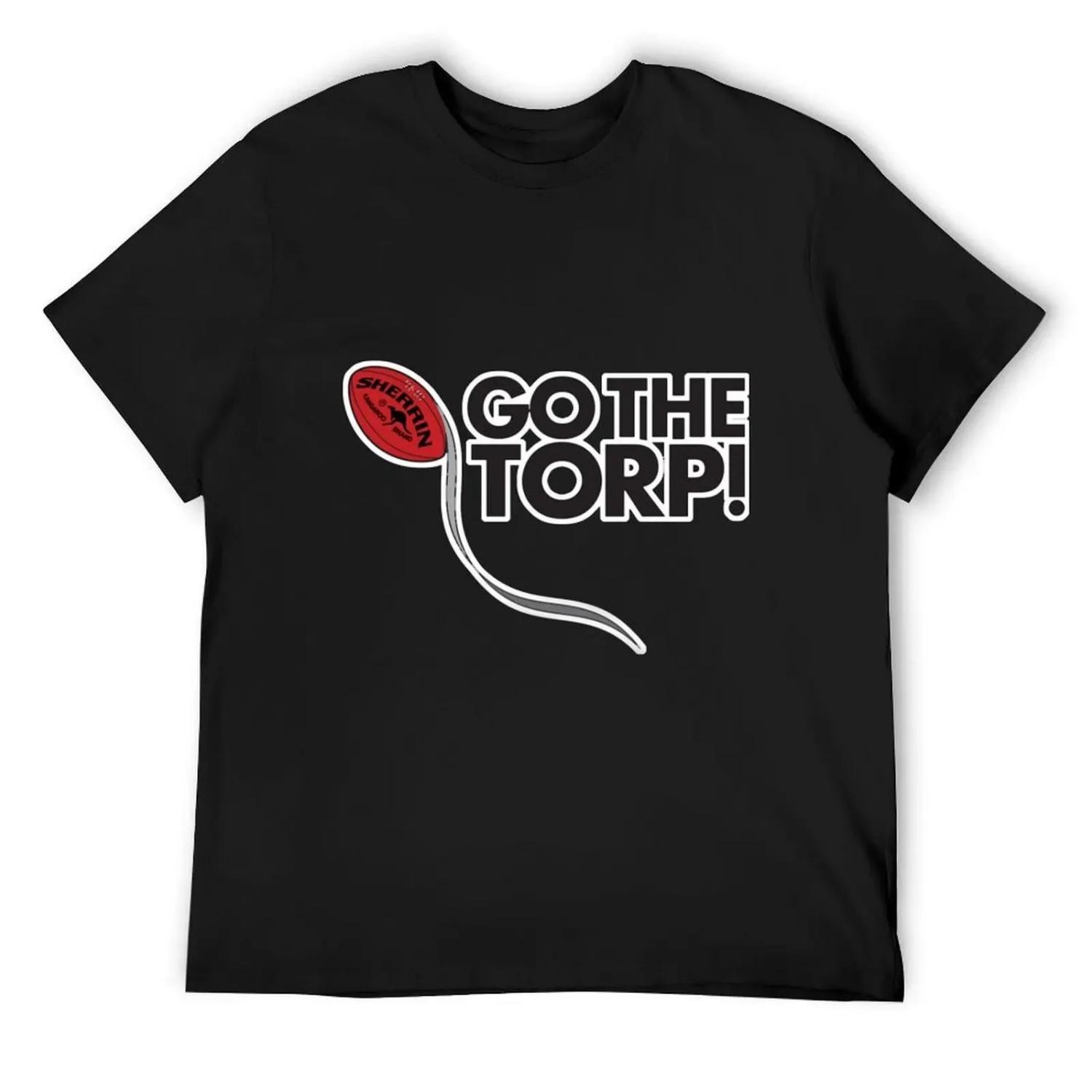 

Вперед, Торп! Футболка новое издание аниме одежда новые подарки и футболки мужская мода XXXXXL чёрный