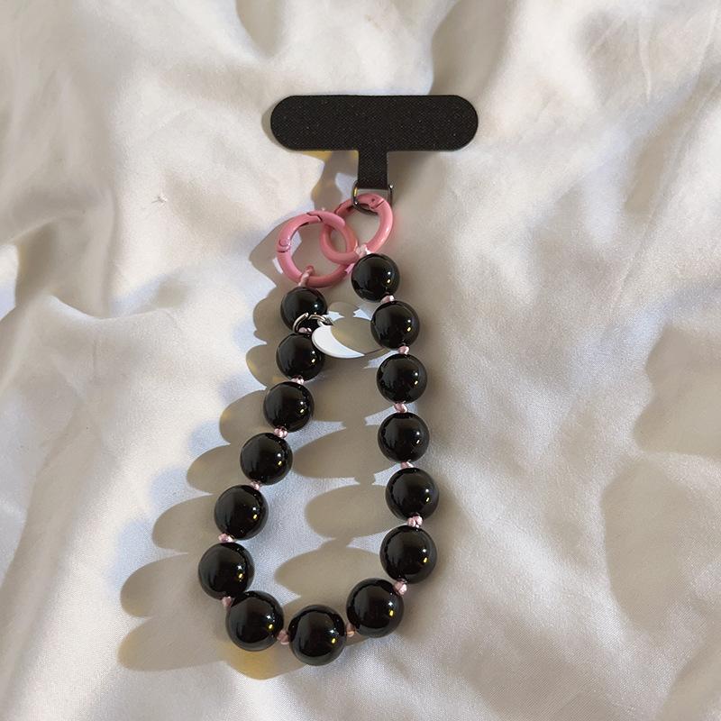 Rainbow Bead Mobile Phone Lanyard, Retro Bead Mobile Phone Lanyard, Suitable for Mobile Phones, Luggage Accessories