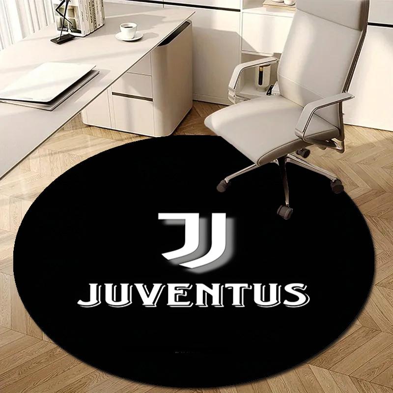 1pc Football Team (12) Design Printed Area Round Carpet for Bedroom Living Room Home Decor Rugs Mat Non Slip Mat Rug for Bedside