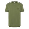 Moschino Mens Tape Taped Shoulders T-Shirt
