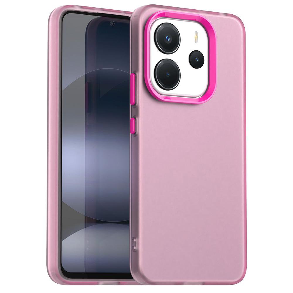 For Redmi Note 14 4G Case for Note 14 4G Cover Shockproof Color Anti-Fingerprint Case Candy Phone Case Cover for Redmi Note14 4G For Note14 4G Europe