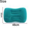 Travel Pillow Air Inflatable Airplane Car Pillows Pillow Folding Press Type Bed Pillow Neck / Waist Cushion Home Office Supplies