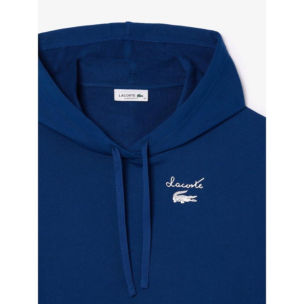 Lacoste Womens Graphic Point Hooded Sweatshirt Sf2649 54n Hbm q2nSf2649 54nHbm