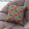 Bohemian Vintage Ethnic Floral Patchwork Pillow Covers Pattern Cushion Cover Suitable For Sofa Bedroom Car Pillow Cover