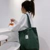 Sacs à bandoulière Envirmental Sacs cabas féminins Sacs de rangement Grand sac en velours côtelé Pour un usage quotidien Cadeau pour filles Shopping