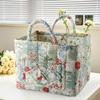 Korean-style Country Home Fabric Storage Basket, Portable Underwear And Sundries Organizing Box, Storage Basket