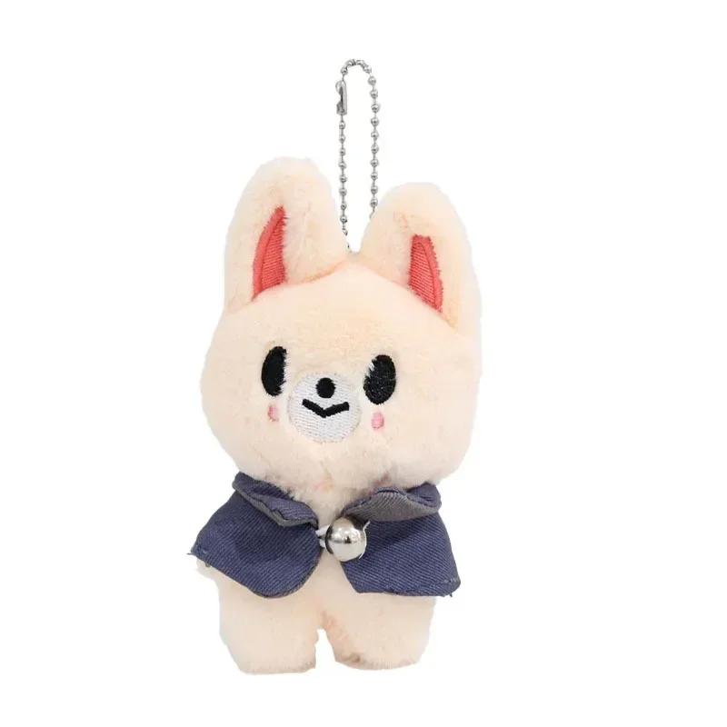 12cm Plush Toys Stray Kids Wolf Chan Cartoon Stuffed Animal Plushies Doll Kawaii Companion Adults Fans Gift SKZOO for Cuddly Fluffy Huggable Comfort