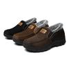 Fashion Winter Men Cotton Shoes  Super Warm Plush Anti Slip Comfortable Outdoor Casual Men Shoes Wear Resistant Fashion Ankle Boots