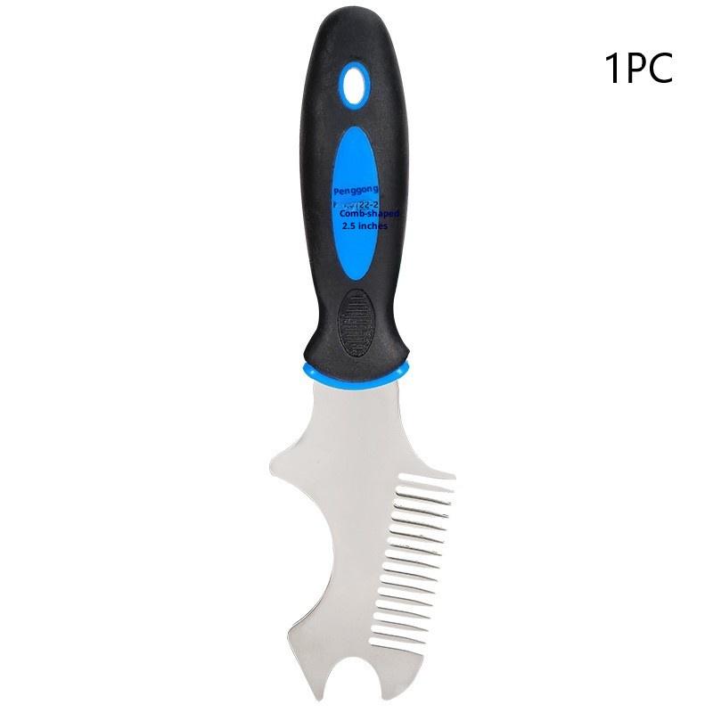 

1/3pcs Paint Brush Cleaner Tool Stainless Steel Paint Roller Cleaning Brush Household Painting Cleaner Supplies For Construction