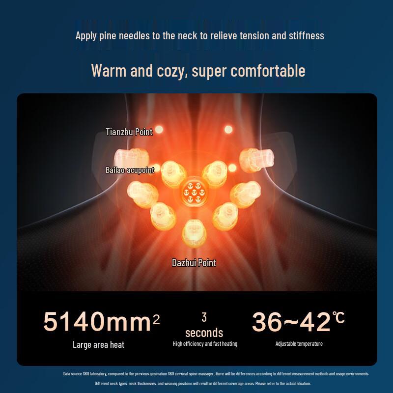 SKG G7 II Smart Cervical Neck Massager CN Plug (adapter Included)