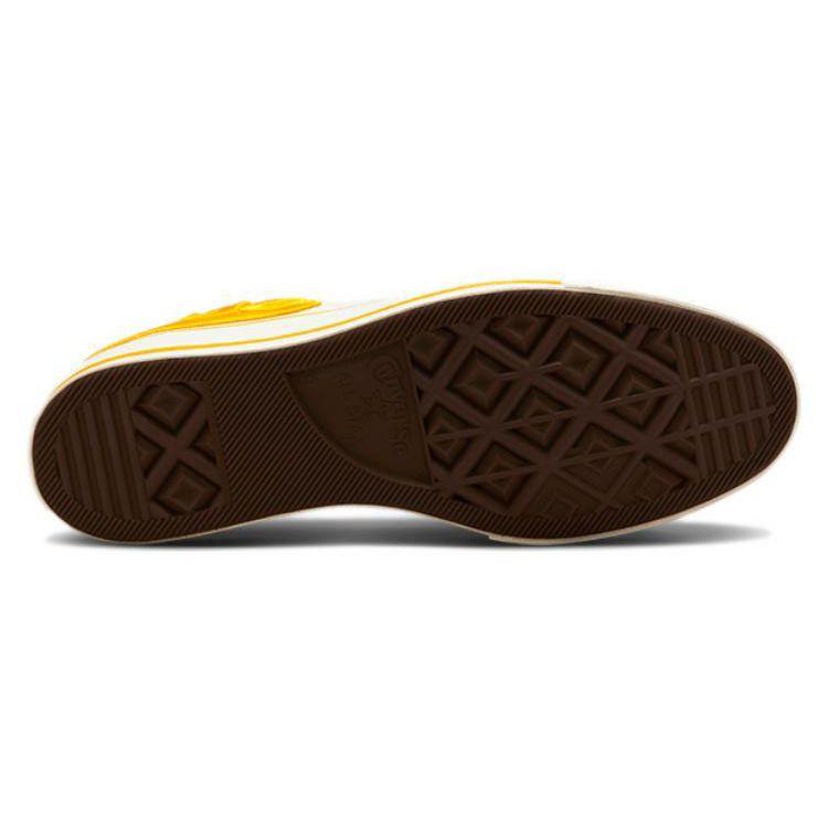 Converse 70. roky Chuck 70 Klasické Trendové Vysoké Plátené Topánky Unisex Tenisky Biela Oranžová A04909C