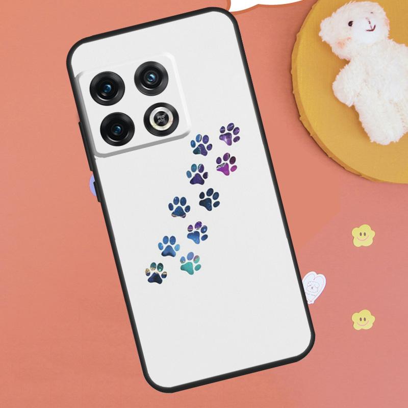 Dog foot Paw Colorful Pattern Case For OnePlus Nord CE 5 2 3 4 Lite N20 N30 OnePlus 15 13 12 11 10R 13R 12R 10T 13T Funda